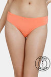 Zivame Low Rise Zero Coverage Thong - Fresh Salmon — thumbnail 1